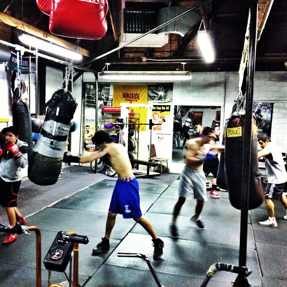 Boxing Class in Action