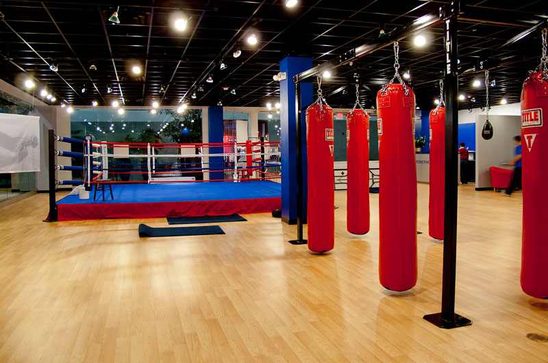Top of the line boxing gym