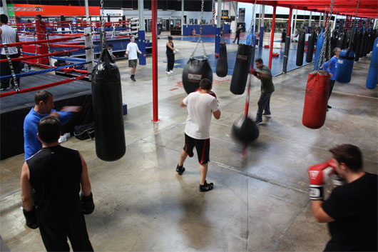 Typical Boxing Gym