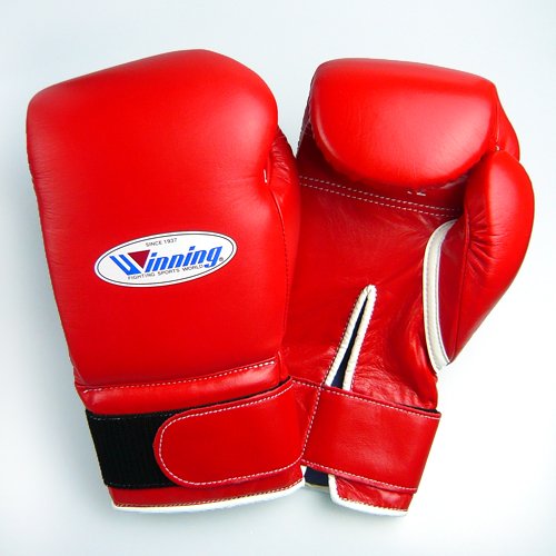 Winning Boxing Gloves - Red Velcro
