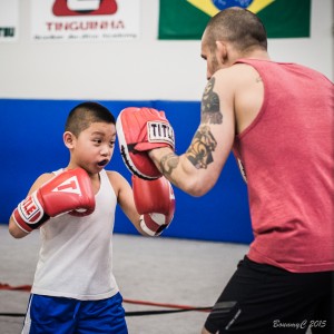 Children can learn boxing without taking part in fighting