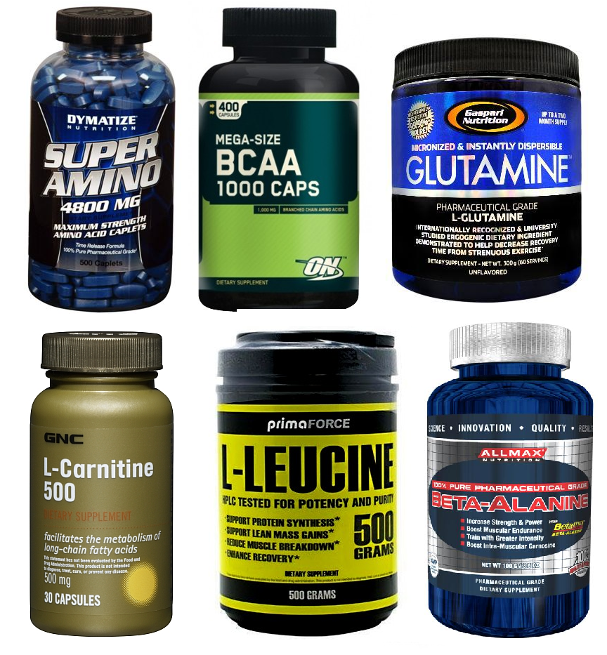 Amino acid supplements help with muscle repair
